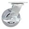 Vestil Thermoplastic Swivel With Brake Rigid Caster 5 In. Diameter x 2 In. Width 551 lb Light Gray CST-VE-5X2TPR-SWB - alternate 5